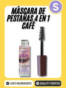 Kit de 3, Máscaras de Pestañas y Delineador Punta Pincel Prosa - Café integral - Ver 2