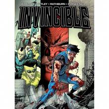 1 pièce Affiches d'art mural sans cadre, Pop Art Deco Invincible Comic War Canvas Poster, Impression d'art mural sans cadre pour la maison, le bureau, le salon, la salle de classe - Œuvre d'art d'intérieur, décoration saisonnière, idée de cadeau facultative