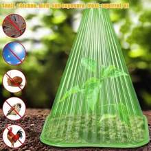 DIY Plant Growth Watch Cover Reusable Planting Tent Garden Yard Seedling Plastic Bell Box Plant Shield From Birds Frosted Snails