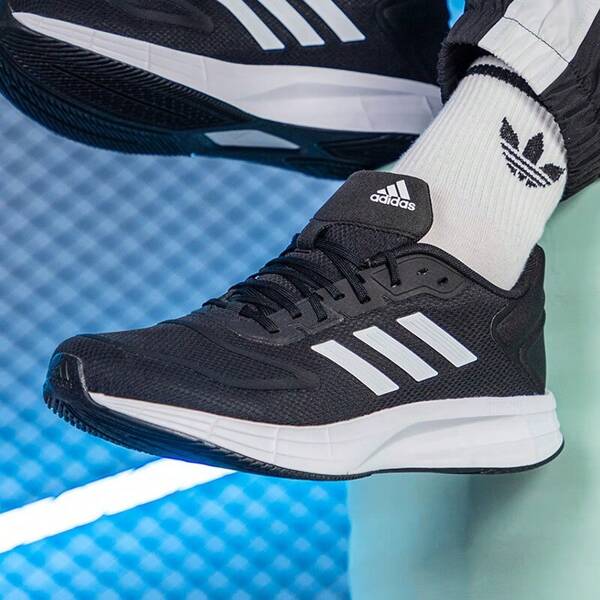Adidas Herren Sportschuhe DURAMO 10 mit Dämpfung, leicht, atmungsaktiv und bequem, Laufschuhe GW8336
