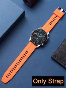 1PC 20mm 22mm Silicone Watch Band Compatible With Galaxy Watch 3/4/5/4 Classic/5 Pro (40mm/45mm/46mm), GT3/GT2 Pro, Amazfit GTR 3 Pro/GTS 4, Garmin Venu 2/Forerunner 255 Unisex Adjustable Wristband Fashionable Casual Comfortable Breathable Waterproof Sports Strap For Daily Wear, Gift, Parties, Back To School Smartwatch Accessory Perfect For Mother's Day Father's Day Gifts - Multicolor - View 24