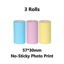 Mini Camera Instant Print Paper, Camera Paper Roll Refill, Thermal Printer Paper For Most Instant Print Camera, Receipt Paper And Mini Printer Paper Roll