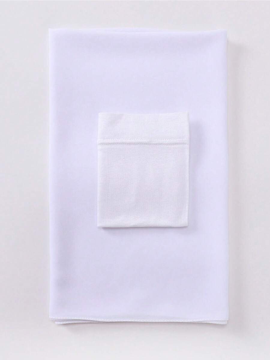 Chiffon Pearl Headscarf Set, Including 1pc Scarf - Multicolor - View 1