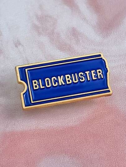 1pc Classic Movie Capsule Badge, Film Ticket Brooch, Pin Badge, Retro Jewelry Brooch, Suitable For Backpacks, Clothes, Ideal Gift