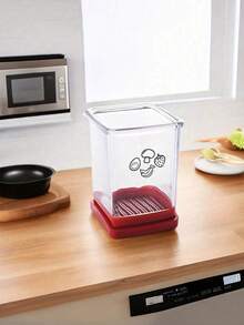 水果蔬菜快速切片机，杯形切片机不锈钢水果切片机杯形鸡蛋切片机，水果蔬菜快速切片机，不锈钢草莓切刀，厨房便携式切片工具蔬菜切割厨房小工具 - 彩色 - 查看 7