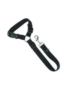 宠物汽车安全带，汽车用品狗安全带，宠物带，狗猫安全带，前排头枕约束带，遛狗绳，牵引绳，可调节尼龙面料，狗约束汽车安全带，狗车内配件 - 彩色 - 查看 13