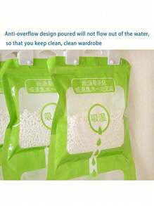 Dezumidificator de garderobă 1/3/5 buc, dezumidificator suspendat anti-mucegai și saci anti-umezire pentru bucătărie/baie/c/mașină