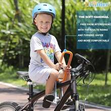 2025- UrRider Kinderfahrradsitz, für Mountainbik, Cityräder, Falträder, Kinderfahrradsitz vorne, e, Ultraleicht Tragbar, Werkzeuglos, spanner, e, für Kinder von 2  6 Jahren - Bildfarbe - Übersicht 6