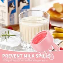 Cow Udder Milk Carton Cap, Funny 3D Printing Reusable Diverter For Boxed, Efficient Milking Machine Bottle, Convenient Pouring Cap For Milk Carton