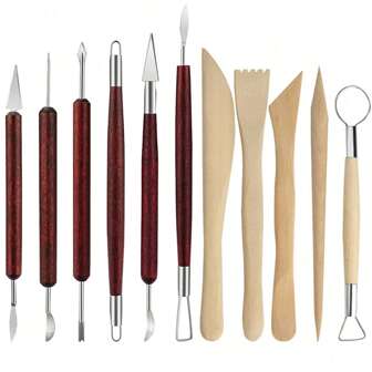 Clay Sculpting Tools,Polymer Tools Pottery And Supplies Ceramic Sculpture Modeling Shapin Carving For Kids Adults Beginners