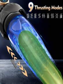 Transparent Masturbation Cup For Men Automatic Rotating Penis Training Massager 5 Rotations And 10 Vibrations Male Masturbator Vibrator Male Sex Toy