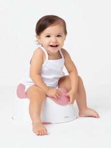 Buba Baby Potty With Removable Compartment – Ideal For Potty Training Your Baby - Baby Pink - View 1