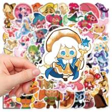 50PCS Cartoon Cute Cookie Run Kingdom Graffiti Creative Sticker Toy Skateboard Guitar Computer Refrigerator Desk Decoration,School Supplies,Back To School - Multicolor - View 2