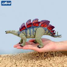 Plastic Children's Collectible Model Toy Realistic Velociraptor Dinosaur Toy, Ideal Educational Toy For Boys And Girls, Birthday Gift. The Dinosaur's Arms, Legs, Tail Can Move, Mouth Can Open And Close, Head Can Rotate. - Multicolor - View 17