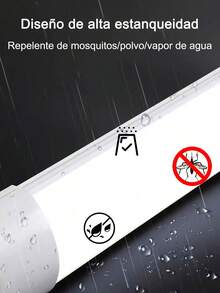 18/20w Lámparas Tubo Led Luminario Regleta 60cm Largo, Luz Fría - 20 W - Ver 4