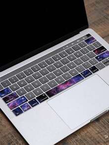 1 Miếng Dán Decal Bàn Phím Một Phần Pro 13.3", Chất Liệu PVC Để Làm Đẹp Bàn Phím Laptop, Chống Trầy Xước, Dễ Bóc Và Dán, 4.72X4.01 Inch - Nhiều màu - Xem 3