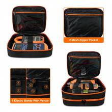 Bolsa Multifuncional de Armazenamento de Ferramentas, Bolsa Organizadora de Ferramentas Portátil para Homens, para Mecânicos, Eletricistas, Carpinteiros, Arquitetos, Encanadores, Eletrônicos/Reparo de Motocicletas, Manutenção de Engenharia
