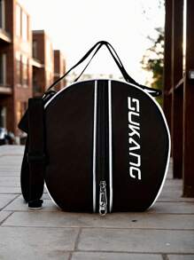 1 pieza Mochila deportiva de alta calidad para baloncesto y fútbol - Bolsa de hombro con diseño de moda para uso al aire libre, adecuada para baloncesto, fútbol y voleibol