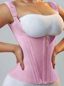 1 PIEZA Corsé de látex para mujer de talla grande, top moldeador, control de abdomen, cintura firme, modelador corporal, cinturón colombiano de cintura, adecuado para yoga diario y moldeado corporal, faja de cintura estilo retro