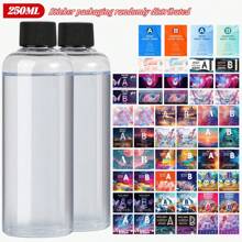 20ml/50ml/100ml/250ml/500ml Crystal Epoxy Resin AB Glue, 1:1 Ratio, 12-24 Hrs Curing, No Bubbles, DIY, River Table, Non-Yellowing, High Hardness, Smooth Finish
