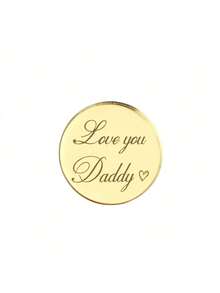 5 件/10 件/20 件金色亚克力最佳爸爸/爱你爸爸/爸爸纸杯蛋糕装饰，适合父亲节生日派对蛋糕装饰