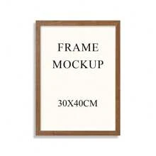 SURELIFE 1/3 piezas Marco de madera MDF de 30X40cm (A4) para decoración del hogar, dormitorio y sala de estar. Marcos de fotos y cuadros para colocar sobre mesa o colgar en la pared.