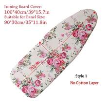 Durable Ironing Board Cloth New Heavy Heat Resistant Thickened Ironing Board Cover Pad Universal Laundry Supplies Printed Padded - Multicolor - View 15