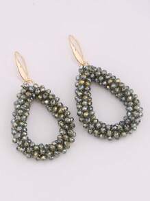 sehuoran Handcrafted Bohemian Beaded Water Drip Drop & Dangle Earrings For Women, Stainless Steel Ear Needle, Fashionable Boho Western Style Jewelry For Party And Banquet, Christmas Gift Idea, Versatile For All Seasons