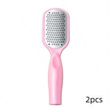 4 Stück/2 Stück/1 Stück waschbare Fußfeile - Mit direkter Aufbewahrungsabdeckung, Fersenschaber, Fußbürste, Edelstahl-Fußreibe, Fußreiniger, Hornhautentferner - Doppelseitiges Fußpflegewerkzeug, Edelstahl-Fußpflege-Feile, Tägliche Pflege, Glatte Haut Spa Zuhause und Nagelpflege Essentiell