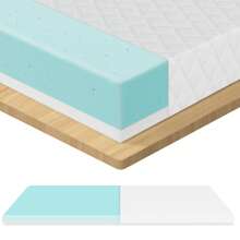 ROYGBIV Topper Matratzentopper, Gel Topper für Komfort und Druckentlastung 7 cm hoch, Bett Topper mit H2/H3 Härte, vielseitiger Mattress Topper