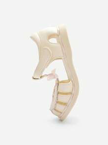 Balabala Girls' Ballet-Inspired Sandals, Bowknot Beach Shoes