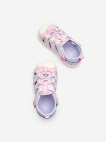 Balabala Unisex Kids Anti-Slip Water Shoes, Breathable Outdoor Sandals - Pink Purple - View 5