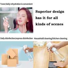 1pc 7oz/10oz/17oz Hair Spray Bottle – Superfine Continuous Water Mister For Hairstyling, Cleaning