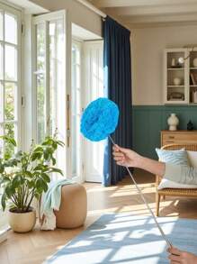 SHEIN2025 New Multi12FT Adjustable Ceiling Fan Duster With Microfiber Brush - Reusable, Machine Washable & Dust-Locking Tool For Whole House Cleaning Mother's Day Gift