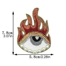 1 Piece - In A Variety Of Handmade Beads, Love Eyes, Cloth Stickers, Clothes, Bags, Shoes, Versatile Decorations, DIY Brooches, Badge Accessories, Graduation Gifts, Holiday Gifts