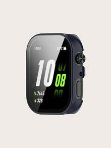 1pc Solid Color Unisex Semi-Enclosed PC Watch Case + Screen Protector All-In-One Smart Watch Protective Case Suitable For Honor Choice Rossini Smart Watch 2i, Suitable For All-Day Wear - For Rossini 2i - View 10