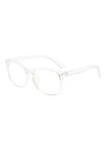2 buc ochelari unisex cu ramă transparentă, potriviți pentru purtarea zilnică