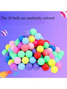 套装、摇晃摇摆球游戏、摇晃球盒游戏道具、趣味家庭游戏、户外游戏和室内游戏、结婚周年派对用品、生日派对用品、暑假派对用品、主题派对装饰，（球的颜色随机）