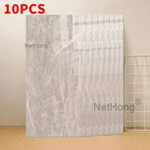 10 Pack Self-Adhesive Marble Tiles Sticker Stick On Wall Floor Kitchen Bathroom - Gray Brown - View 4