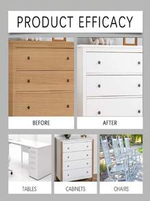 100g Water-Based Wood Furniture Decorative Paint, Suitable For Refinishing Wood Doors, Furniture, Windows, Colorful Water-Based Wood Coating (Recommend To Buy Multiple Pcs!)