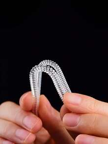 4pcs Ring Adjuster, Ring Sizer Measuring Tool, Reusable Finger Size Adjuster For Loose Rings, For Loose Rings Jewelry Sizer Mandrel For Making Jewelry Guard, Spacer, Sizer, Fitter Spiral Silicone Tightener Set - Multicolor - View 5