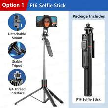 TOKQI 170CM Selfie Stick Tripod, 360° Panoramic Shooting Selfie Stick Tripod, Selfie Stick Tripod With Remote Control & Stabilizing Grip, Detachable Phone Mount & Telescopic Travel Tripod, Versatile Travel Tripod For Video & Selfies - Universal Smartphone Compatibility. - Multicolor - View 15