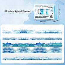 Bộ 5 băng keo Washi Sakura Soft Shadow, Bộ băng keo mini Băng keo che phủ 1cm Miếng dán trang trí cho nhật ký DIY Thủ công Gói quà Quay lại trường - Nhiều màu - Xem 14