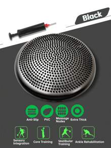 Premium Balance Ball Set mit Pumpe - Extra dickes Anti-Burst-Design, doppelt strukturierte Oberfläche (Griff+Massage) für Rumpftraining, Yoga, Pilates & Knöchelstärkung Fitnessaccessoires, Sport, Fitnessstudio, Heimtraining, Pilates, Yoga, Heimtraining