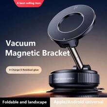 360-Degree Rotatable Car Magnetic Phone Stand, Magnetic Phone Hanger, Car And Motorcycle Navigation Hanger, Vacuum Magnetic Adsorption Of Phone Stand, Strong Suction Cup Stand For Mobile Phones