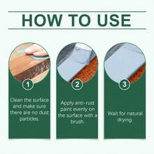 二合一防锈转化漆 - 除锈翻新，焕新保护家具、栅栏、装饰金属，持久耐用，色彩鲜艳，快干，易于涂刷，室内/室外均可使用（升级包装，产品功能不变，新旧版本随机发货） - 彩色 - 查看 5