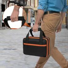Bolsa Multifuncional de Armazenamento de Ferramentas, Bolsa Organizadora de Ferramentas Portátil para Homens, para Mecânicos, Eletricistas, Carpinteiros, Arquitetos, Encanadores, Eletrônicos/Reparo de Motocicletas, Manutenção de Engenharia