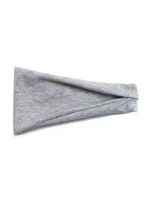 1pc Unisex Moisture-Wicking Athletic Headband - Perfect For Outdoor Running And Gym Workout