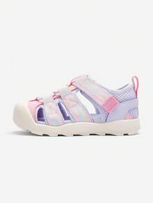 Balabala Unisex Kids Anti-Slip Water Shoes, Breathable Outdoor Sandals - Pink Purple - View 2