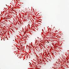 2pcs (157.48 Inch) Red/Blue Patriotic Decorative Party Streamers, Lightweight Metallic Ribbon For Independence Day Decor, Doorways, Stairs